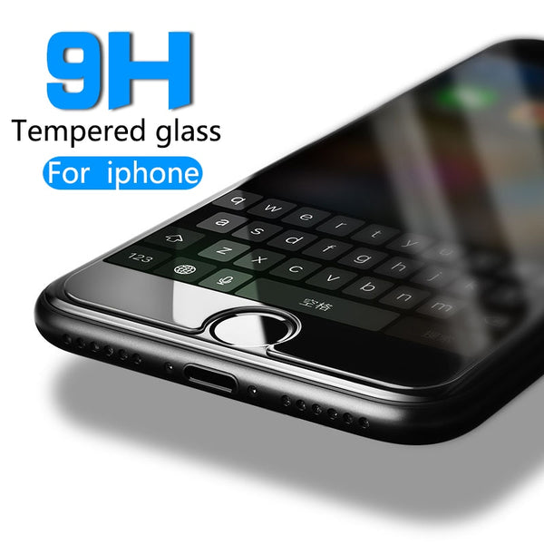 9H Protective Tempered Glass for iPhone Screen Protector
