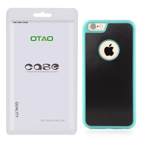 OTAO Anti Gravity Phone Bag Case For iPhone X 8 7 6S Plus Antigravity TPU Frame Magical Nano Suction Cover Adsorbed Car Case